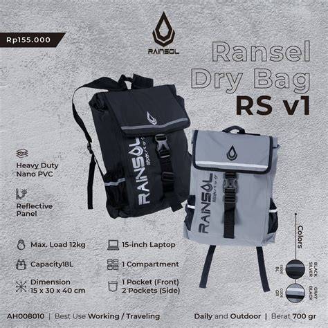 Jual Dry Bag Motor Terlengkap - Harga Murah Maret 2026 - raincitystudios.com
