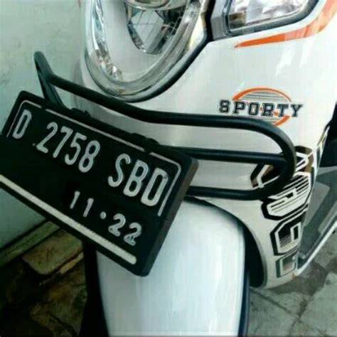 Jual Dudukan Plat Nomer Scoopy Terlengkap - Harga Murah Maret … - raincitystudios.com