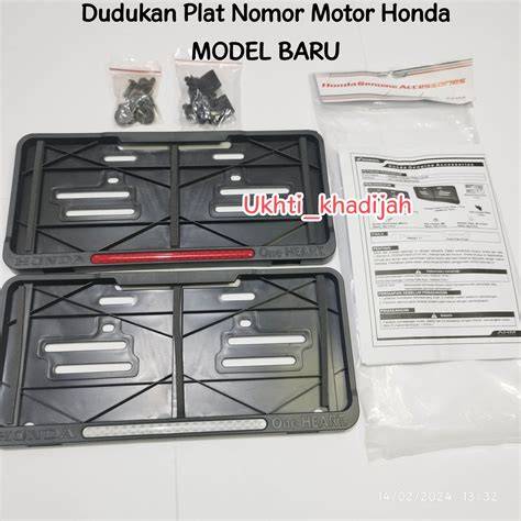 Jual Dudukan Plat Nomor Motor Honda Terlengkap - Harga - raincitystudios.com