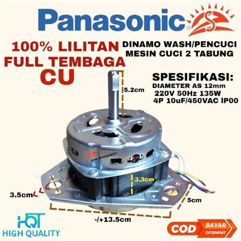 Jual Dynamo Wash Panasonic Original, Murah & Diskon Juni 2024 - raincitystudios.com