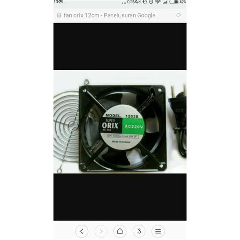 Jual Fan 12 Cm Murah & Terbaik - Harga Terbaru Maret 2026 - raincitystudios.com