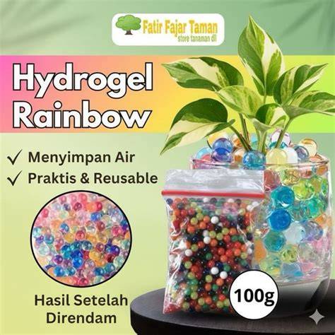 Jual FatirFajarTaman - Hydrogel transparan media tanam hidroponik ... - raincitystudios.com