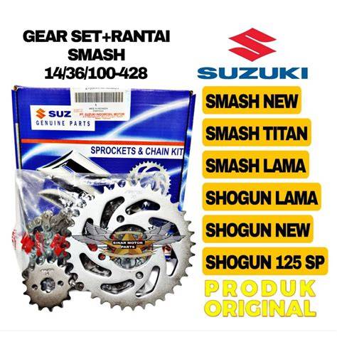 Jual Gear Set Shogun 125 Model & Desain Terbaru - Harga Maret 2026 - raincitystudios.com