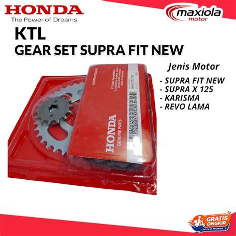 Jual Gear Set Supra Fit Model & Desain Terbaru - Harga Maret 2026 - raincitystudios.com