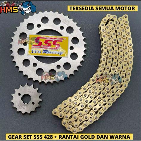 Jual Gear Triple Sss 428 Murah & Terbaik - Harga Terbaru Maret 2026 - raincitystudios.com