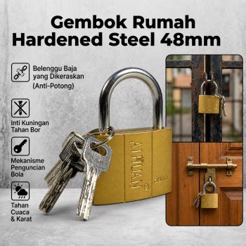 Jual Gembok Anti Maling Terbaik Terlengkap - raincitystudios.com