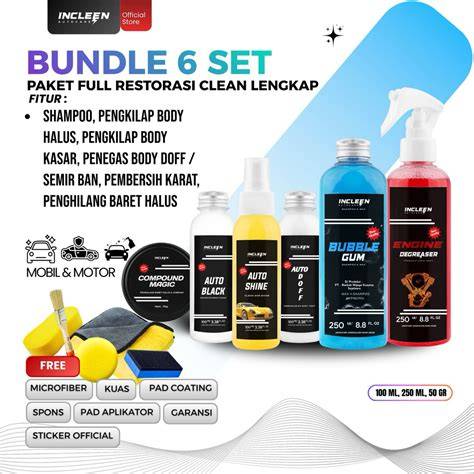 Jual Gloed Paket perawatan mobil lengkap pengkilap body Pembersih ... - raincitystudios.com