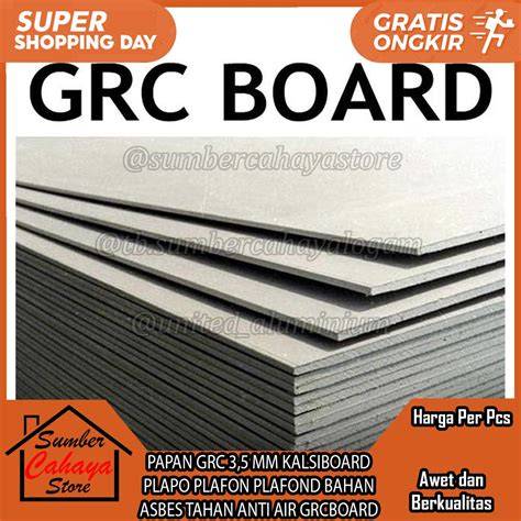 Jual Grc Tahan Air Terbaik - Harga Murah Maret 2026 & Cicil 0% - raincitystudios.com