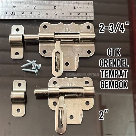 Jual Grendel Pintu Terlengkap & Harga Terbaru Maret … - raincitystudios.com
