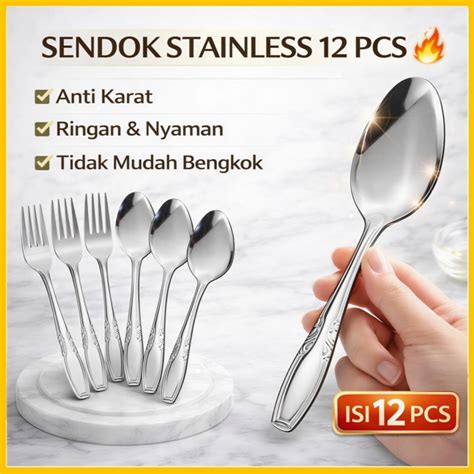 Jual Grosir Sendok Garpu Stainless Terlengkap - Harga Terbaru … - raincitystudios.com