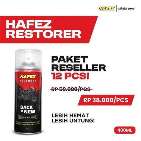 Jual Hafez Restorer Terlengkap - Harga Murah Maret 2026 - raincitystudios.com