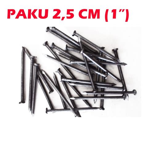 Jual harga paku 1 - 2,5 cm Harga Terbaik & Termurah Maret 2026 - raincitystudios.com