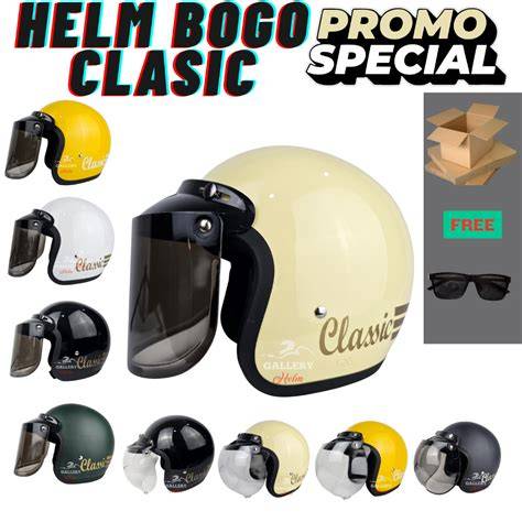 Jual Helm Bogo Clasic Terlengkap - Harga Murah Juli 2025 - raincitystudios.com