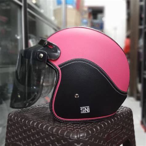 Jual Helm Bogo Kulit Pink Terlengkap - Harga Murah November - raincitystudios.com