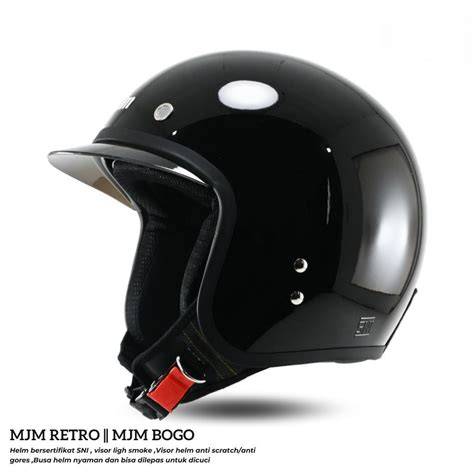 Jual Helm Bogo Retro Terlengkap - Harga Murah Januari 2026 - raincitystudios.com