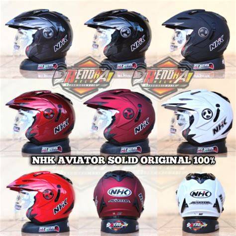 Jual Helm Nhk Aviator Terlengkap - Harga Murah Maret 2026 - raincitystudios.com