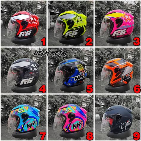 Jual Helm Nhk R6 Terlengkap - Harga Murah Maret 2026 & Cicil 0 - raincitystudios.com