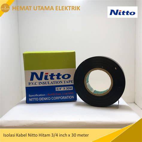Jual ISOLASI KABEL NITTO HITAM | Shopee Indonesia - raincitystudios.com