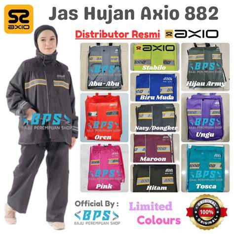 Jual Jas Hujan Axio Ori Terlengkap & Harga Terbaru Februari 2026 ... - raincitystudios.com