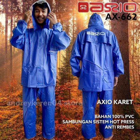 Jual Jas Hujan Karet Axio Model & Desain Terbaru - Harga Maret 2026 - raincitystudios.com