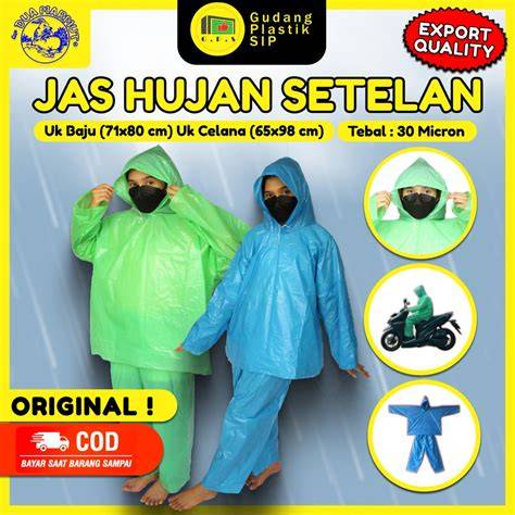 Jual Jas Hujan Terlengkap & Harga Terbaru Maret … - raincitystudios.com