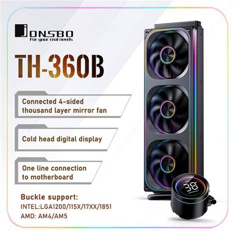 Jual Jonsbo TH-360 AIO CPU Liquid Cooling Integrated Water-cooled ... - raincitystudios.com