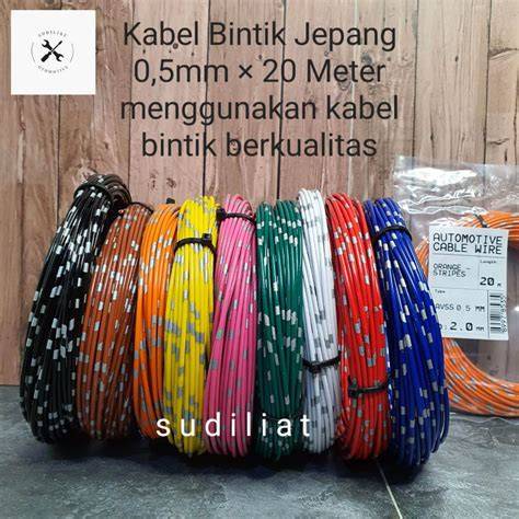 Jual Kabel Bintik Terbaik - Harga Murah Maret 2026 - raincitystudios.com