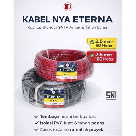 Jual Kabel Eterna Terbaik - Harga Murah Maret 2026 - raincitystudios.com