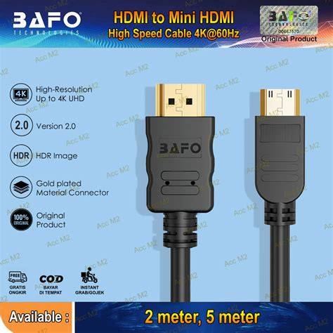 Jual Kabel Hdmi 2 M Bafo Original Murah - Harga Diskon Februari … - raincitystudios.com