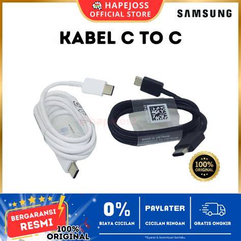 Jual kabel samsung type c original fast charging Harga Terbaik ... - raincitystudios.com