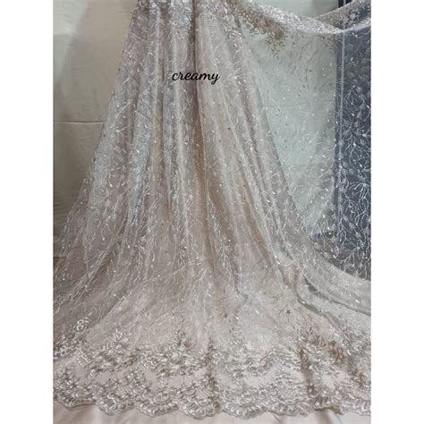 Jual Kain Tille Mutiara Model & Desain Terbaru - muktibox.com
