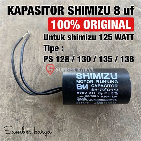 Jual Kapasitor Shimizu Terbaik - Harga Murah Maret 2026 - raincitystudios.com