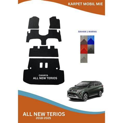 Jual Karpet Mobil All New Terios Terlengkap - Harga Murah Maret … - raincitystudios.com