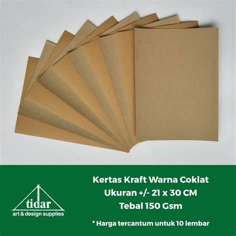 Jual Kertas Kraft Lengkap Original Murah - raincitystudios.com