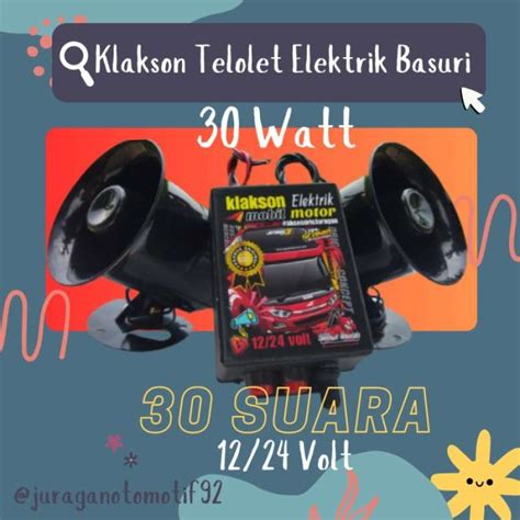 Jual Klakson Tololet Basuri Model Terbaru - Harga Promo Juli 2024 - raincitystudios.com