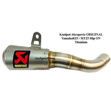 Jual Knalpot Akrapovic Original R25 Terlengkap - Harga ... - raincitystudios.com