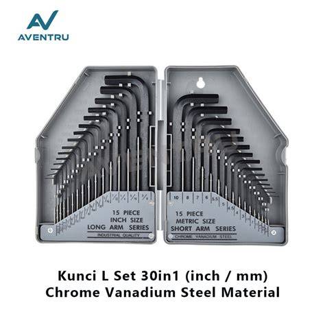 Jual Kunci L Set Inch Terbaik - Harga Murah Maret 2026 & Cicil 0% - raincitystudios.com