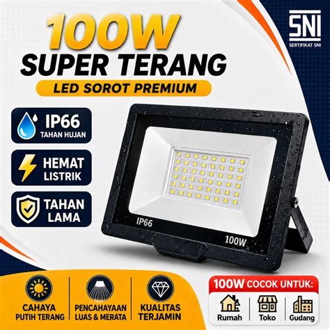 Jual Lampu Tembak LED 100 Watt Terlengkap & Harga Terbaru … - raincitystudios.com