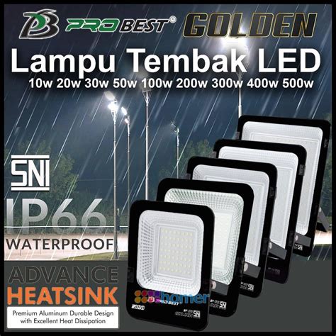 Jual Lampu Tembak Led Outdoor Waterproof Harga Murah & Kualitas ... - raincitystudios.com