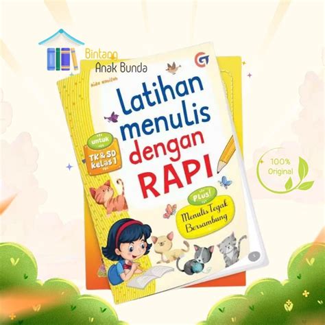 Jual LATIHAN MENULIS DENGAN RAPI untuk TK & SD Kelas 1 - wintechmobiles.com