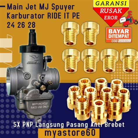 Jual Main Jet Karburator Terlengkap - Harga Murah Maret - raincitystudios.com