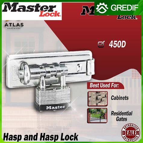 Jual Master Lock Hasplock Hasp Lock Padlock Ribbed Stainless - raincitystudios.com