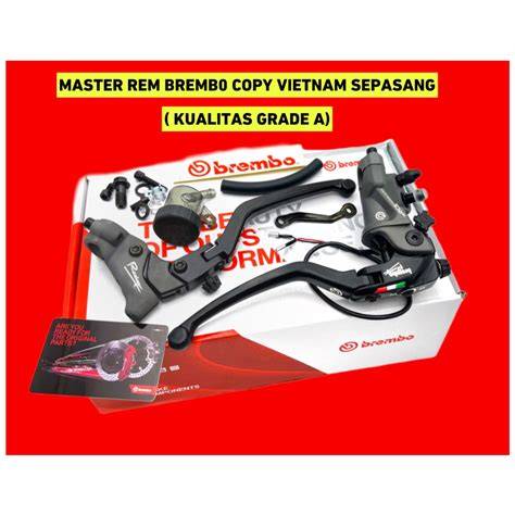 Jual Master Rem Brembo Radial Terlengkap - raincitystudios.com