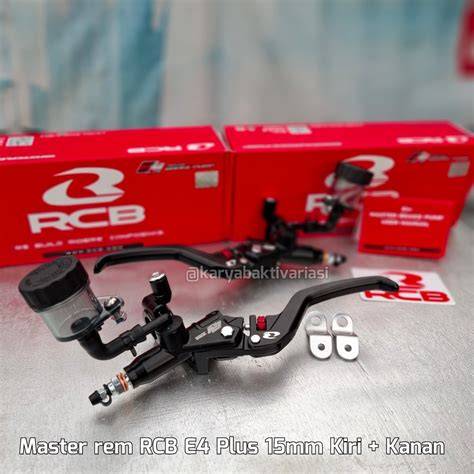 Jual Master Rem RCB E4 Plus 15mm Kanan / Kiri ... - Shopee Indonesia - raincitystudios.com