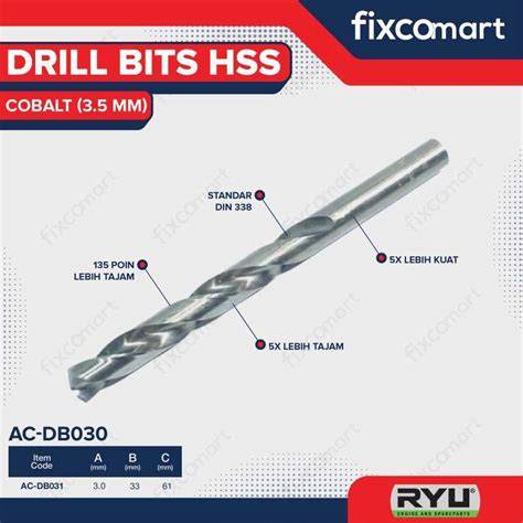 Jual Mata Bor Hss Co Terbaik - Harga Murah Maret 2026 & Cicil 0% - raincitystudios.com