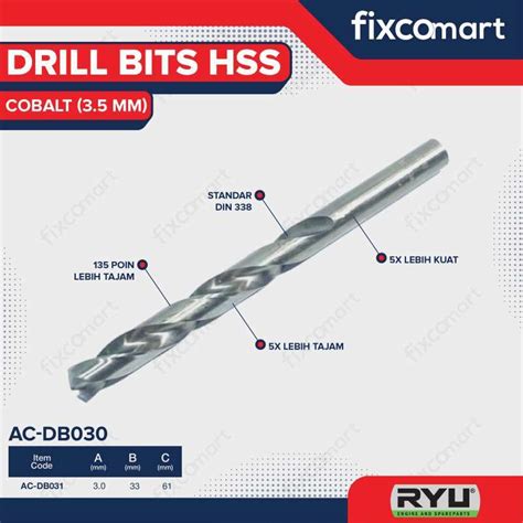 Jual Mata Bor Hss Cobalt Terbaik - Harga Murah Maret 2026 & Cicil 0% - raincitystudios.com