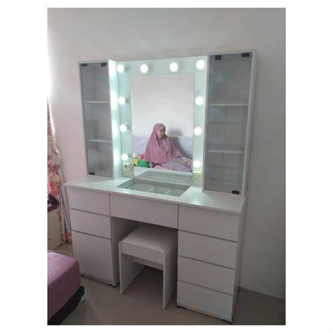 Jual meja rias lampu minimalis Harga Terbaik & Termurah Desember … - raincitystudios.com