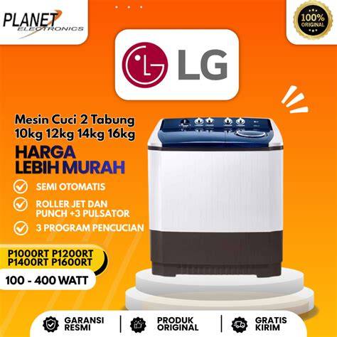 Jual Mesin Cuci Lg 16Kg Terlengkap - Daftar Harga Februari 2026 ... - raincitystudios.com