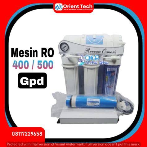 Jual Mesin RO 400 GPD - Filter Air Minum RO Garansi … - raincitystudios.com