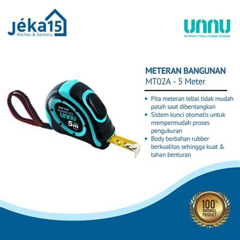 Jual Meteran 5 Terbaik - Harga Murah Maret 2026 & Cicil 0% - raincitystudios.com